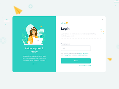 Log In screen design for web application app card ui create account figma form login login form referral sign up signin simple sing in split screen testimonial ui user interface ux web design webflow website design