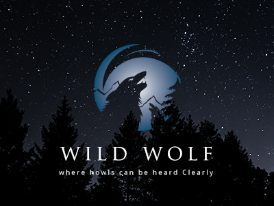 Wild Wolf abstract animal app artistic film film fest howl illustration logo media mob movie movie app movie art technology typography wild wild wolf wolf wolf logo