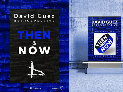 Exhibition THEN@NOW art direction cover design ebook cover