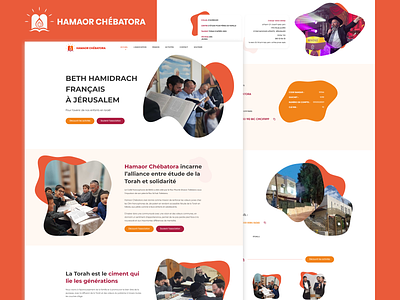 Hamaor Chebatora | Multi-Page branding design illustration logo typography ui ux vector webdesign