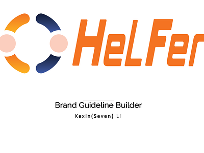 Brand Guideline Builder design logo ui