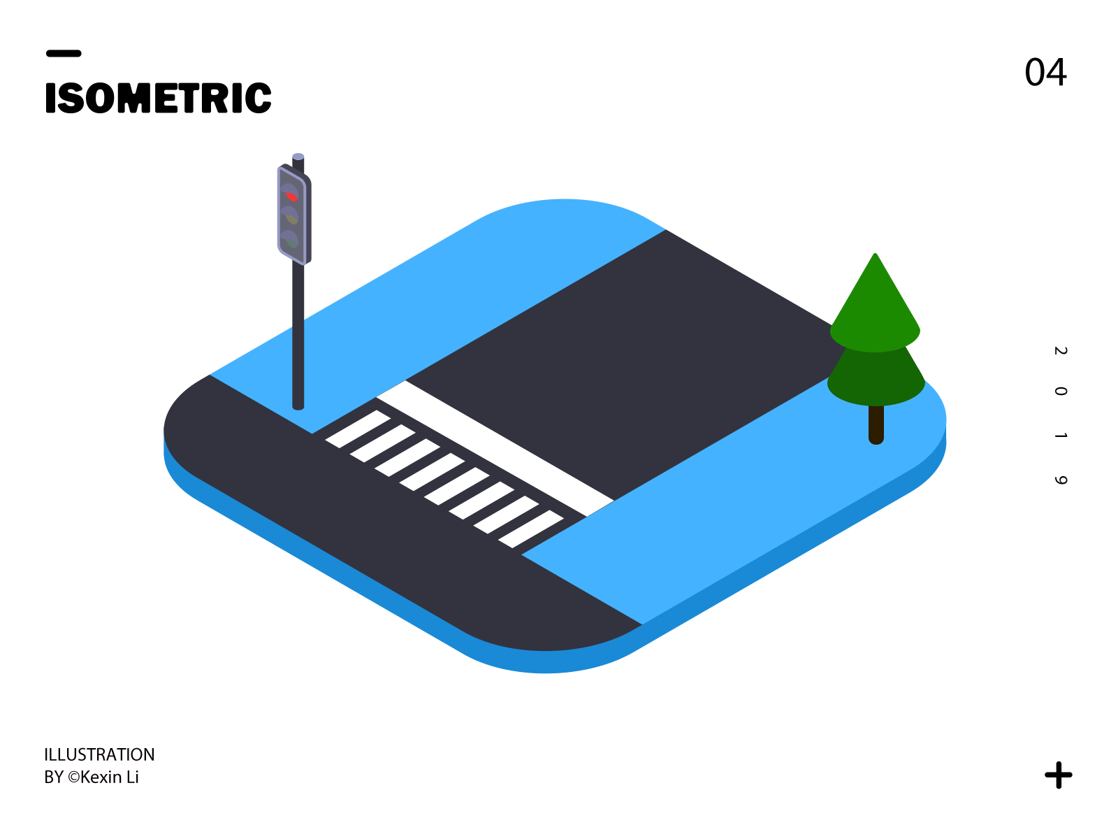 traffic isometric aftereffects icon isometric art