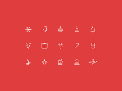 Christmas Icon Set