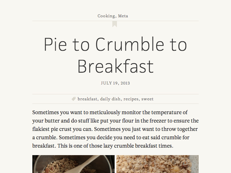 blog entry title design (M) typography type web typekit website blog jaf facitweb leitura news title design