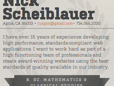 Scheiblauer resume