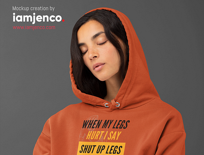 iamjenco | BikeMyWay's Biker Hoodie bikemyway biker ecommerce hoodies iamjenco mockups product shopify