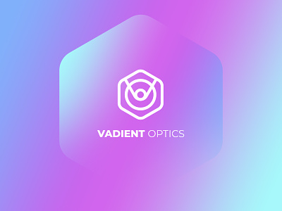 Vadient Logo branding business design graphic design illustration illustrator logo nano nanotechnology optical optics technology vector