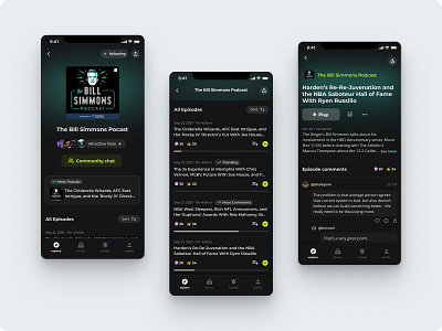 Podcast App - Shuffle