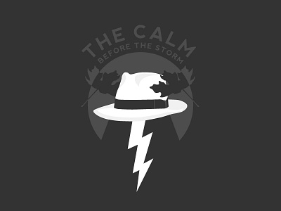 The Calm Before the Storm album calm cover fedora jazz leaf lightning storm