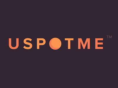 UspotMe Logo Concept dot logo sphere spot