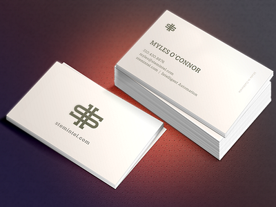 Business card concept