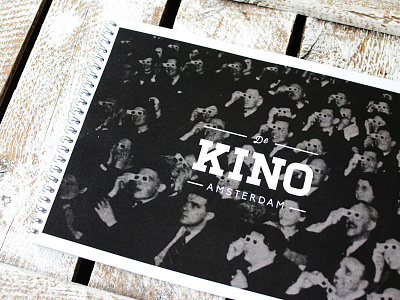 KINO: Cinema, Bar & Restaurant branding cinema design identity logo vintage