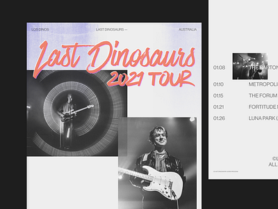 Concert Landing Page Exploration