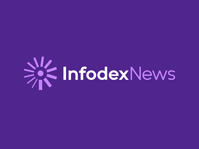 Infodex News Logo Design index logo logodesign news