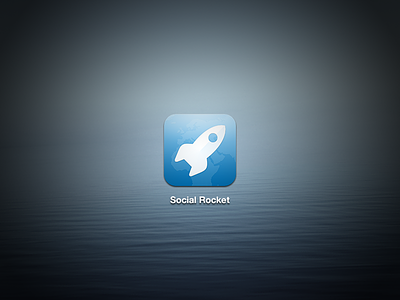 Social Rocket Icon apple icon ios iphone social