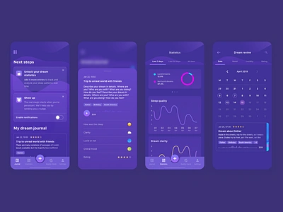 Lucid dream app app dreams interface ios iphone lucid