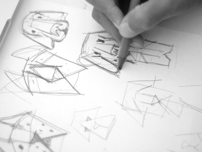 DogGear dog logo sketches symbol