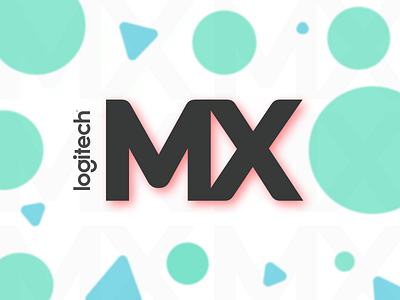 Design to the MX branding design icon logitech logo mx ui