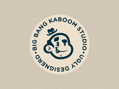 Big Bang Kaboom Studio brand character character design design designer designerd icon illustration logo minimal smiley face vector