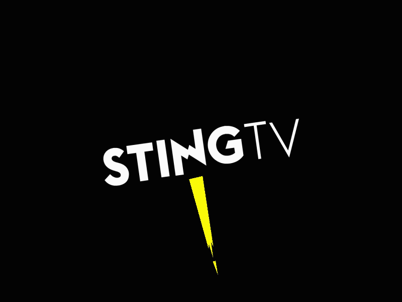 stingTv logo animation