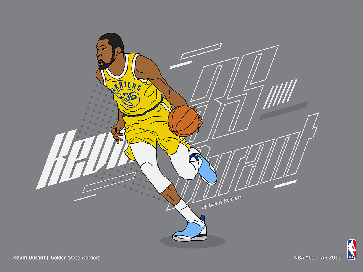 Kevin Durant by Dimas Budiarto on Dribbble