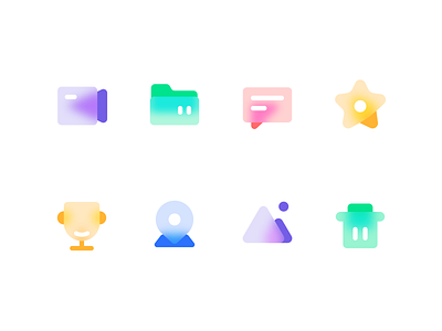 Frosted glass icon_light