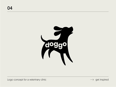 Doggo animal brand branding concept design dog draft flat fun illustration logo logotype minimalism organic shape sign typography vector