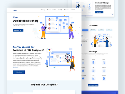 Designer Landing Page