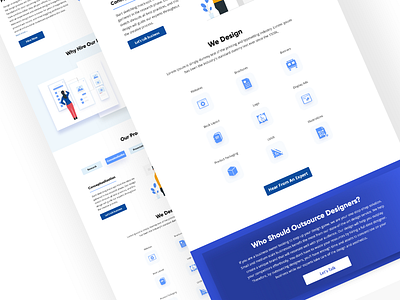 landing page