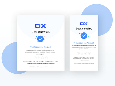 Confirmation Mail Screen approved mail screen branding confirmation mail screen design graphic design illustration landing page login approve mail screen minimal design typography ui ui design ux ux design vector