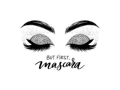 Beautiful lashes, Makeup, Fashion illustration