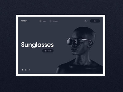 Sunglass Web Design Inspo