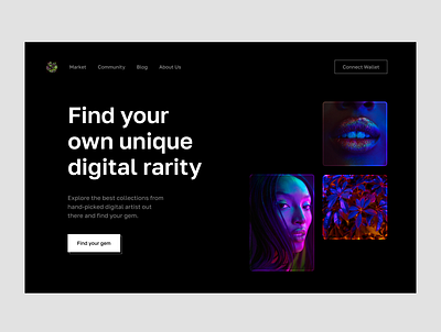 NFT Marketplace Website UI app design designinspiration inspiration mobile app mobile app designer nft product design product designer product research ui ui design ui trends uidesign uidesigner uitrends ux designer uxdesign web designer website designer wellness
