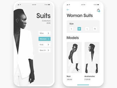 Suits - Mobile App Design