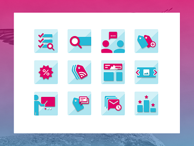 New icons set for PrestaShop's native modules