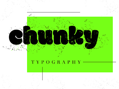 😇 Chunky type (free vector textures!)