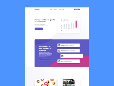 Landing Page Design