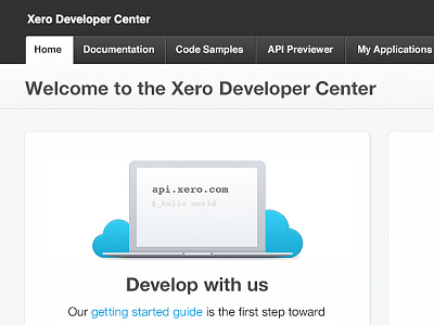 Xero Developer Center