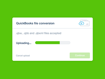 Quickbooks conversion illustration