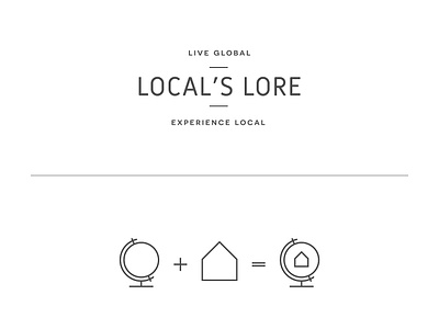 LOCAL'S LORE 3 branding design logo typography ui ux web