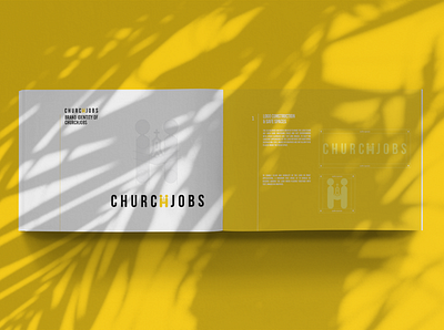 Churchjobs - Brand Style Guide brandstyleguide design graphic design illustration minimal