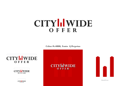 Brand Identity: City Wide Offer branding design graphic design logo minimal