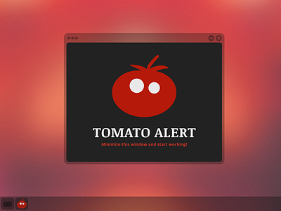 Try Tomato Alert (Freebie) productivity tomato alert tool