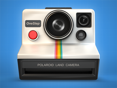Polaroid OneStep Camera Icon