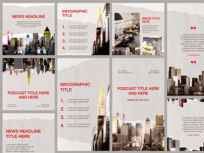 Heart of the City - Social Media Templates