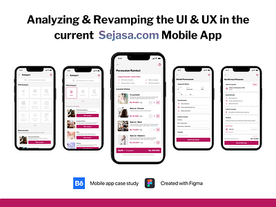 User Interface - Sejasa.com Mobile App