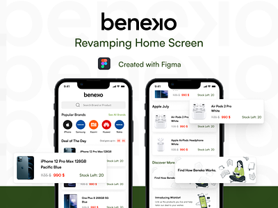 Beneko - Redesign Home Screen