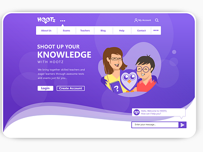 HOOTZ : Educational Web Application Design