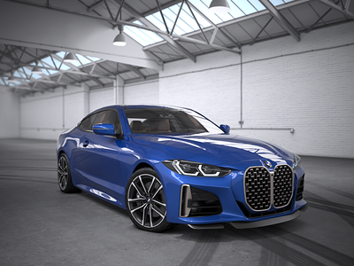 Blue BMW 2021 m4 440i 2020 2021 2022 2023 2024 bmw car coupe fast germany interior m4 m440i mpower race racing redshift sport vehicle vray