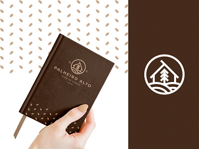 Palheiro Alto | Logo & Brand Project airbnb book cover brand branding branding agency country house design design agency graphic design logo logodesign logotype pine tree property rental romeu pinho thunder district